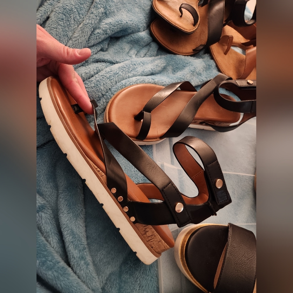 Franco Sarto sandals. Sz 10 like new